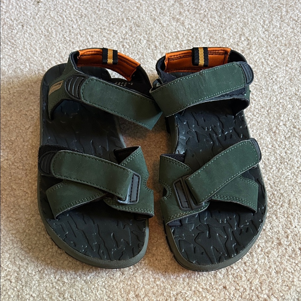Coleman Kids Forest Green Sandals